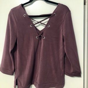 Crisscross Backed Top